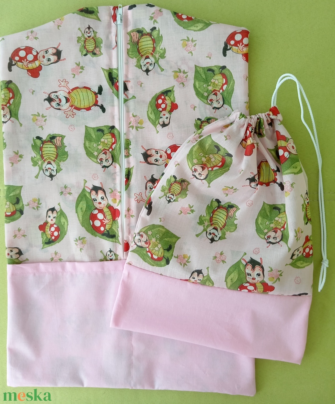 Katicás oviszsák tornazsákkal - játék & sport - ovis felszerelés - egyéb ovis kiegészítő - Meska.hu