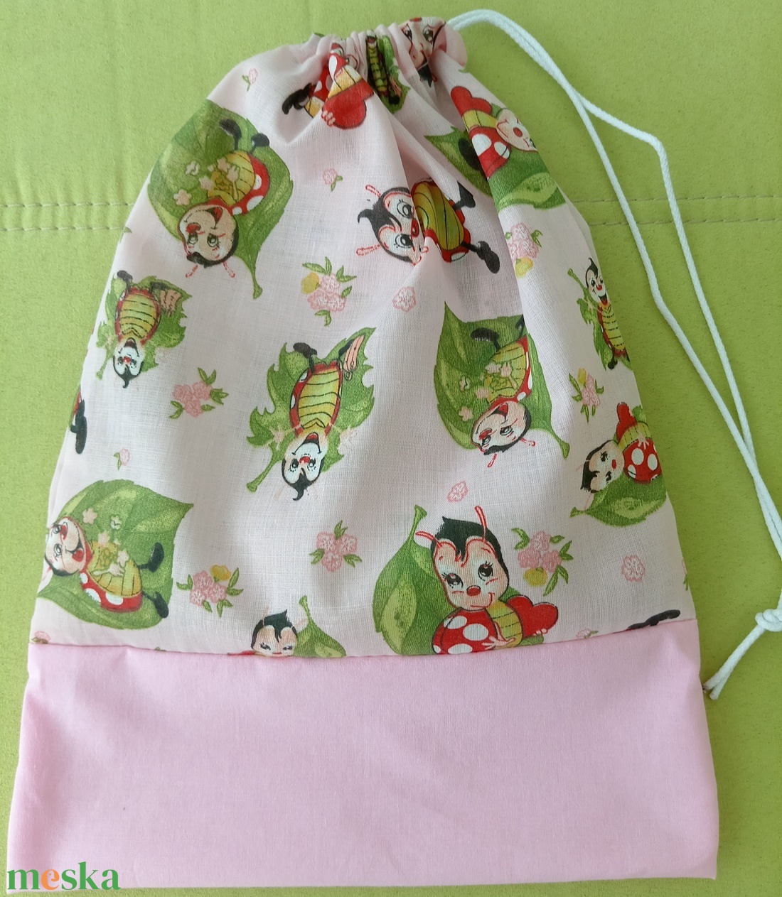 Katicás oviszsák tornazsákkal - játék & sport - ovis felszerelés - egyéb ovis kiegészítő - Meska.hu