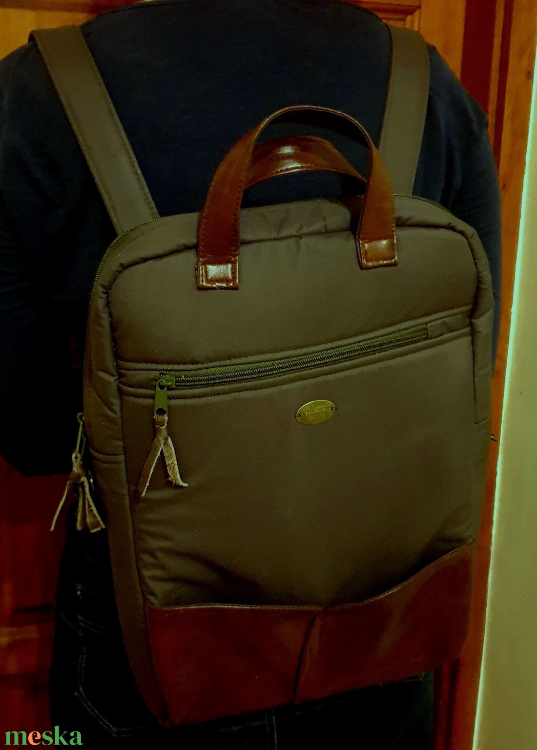 Erdő: Laptop táska, hátizsák, 4in1, vízzáró, terepzöld és barna, nagyméretű, új, egyedi, kézműves - táska & tok - laptoptáska, laptop hátizsák - Meska.hu Erdő: Laptop táska, hátizsák, 4in1, vízzáró, terepzöld és barna, nagyméretű, új, egyedi, kézműves - táska & tok - laptoptáska, laptop hátizsák - Meska.hu