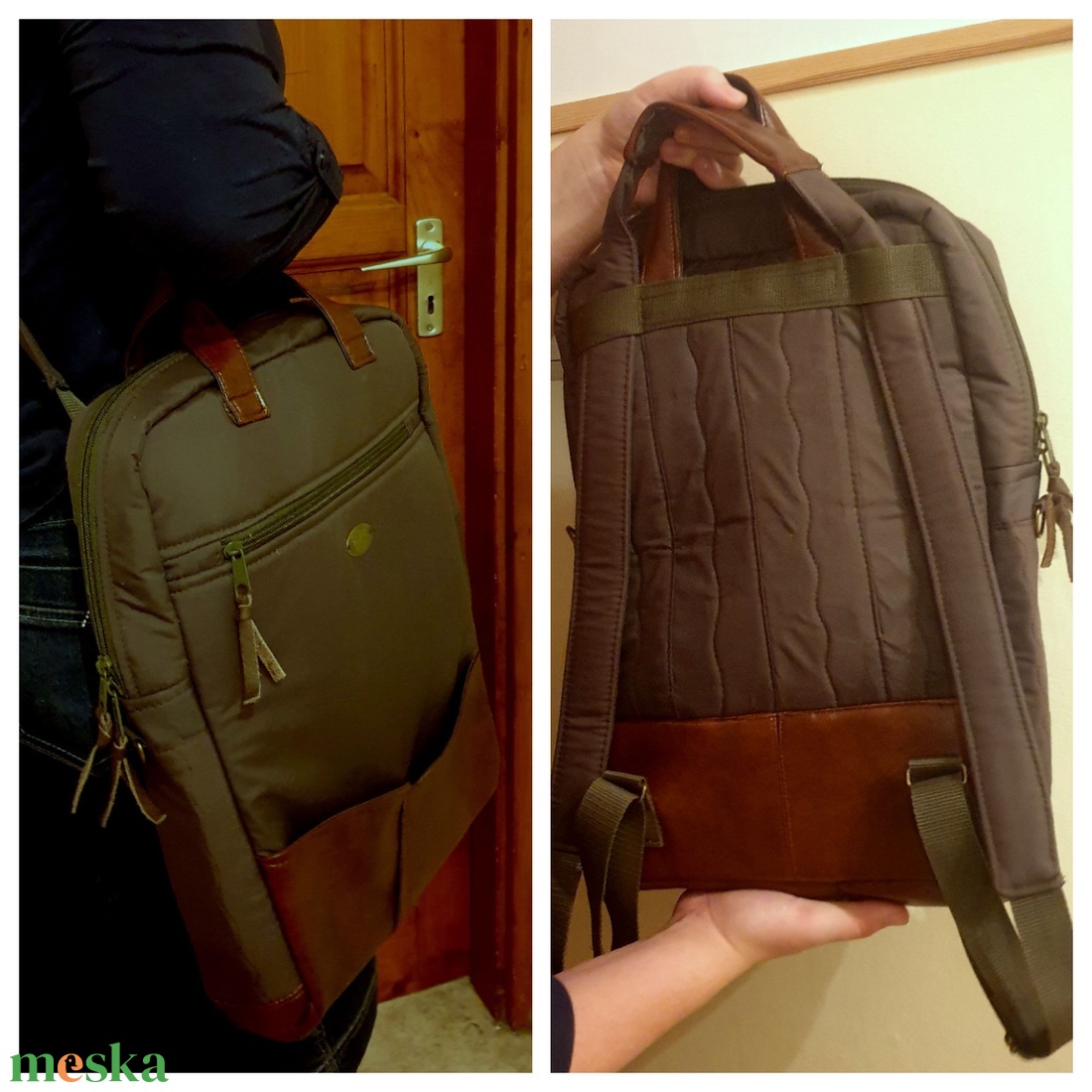 Erdő: Laptop táska, hátizsák, 4in1, vízzáró, terepzöld és barna, nagyméretű, új, egyedi, kézműves - táska & tok - laptoptáska, laptop hátizsák - Meska.hu Erdő: Laptop táska, hátizsák, 4in1, vízzáró, terepzöld és barna, nagyméretű, új, egyedi, kézműves - táska & tok - laptoptáska, laptop hátizsák - Meska.hu