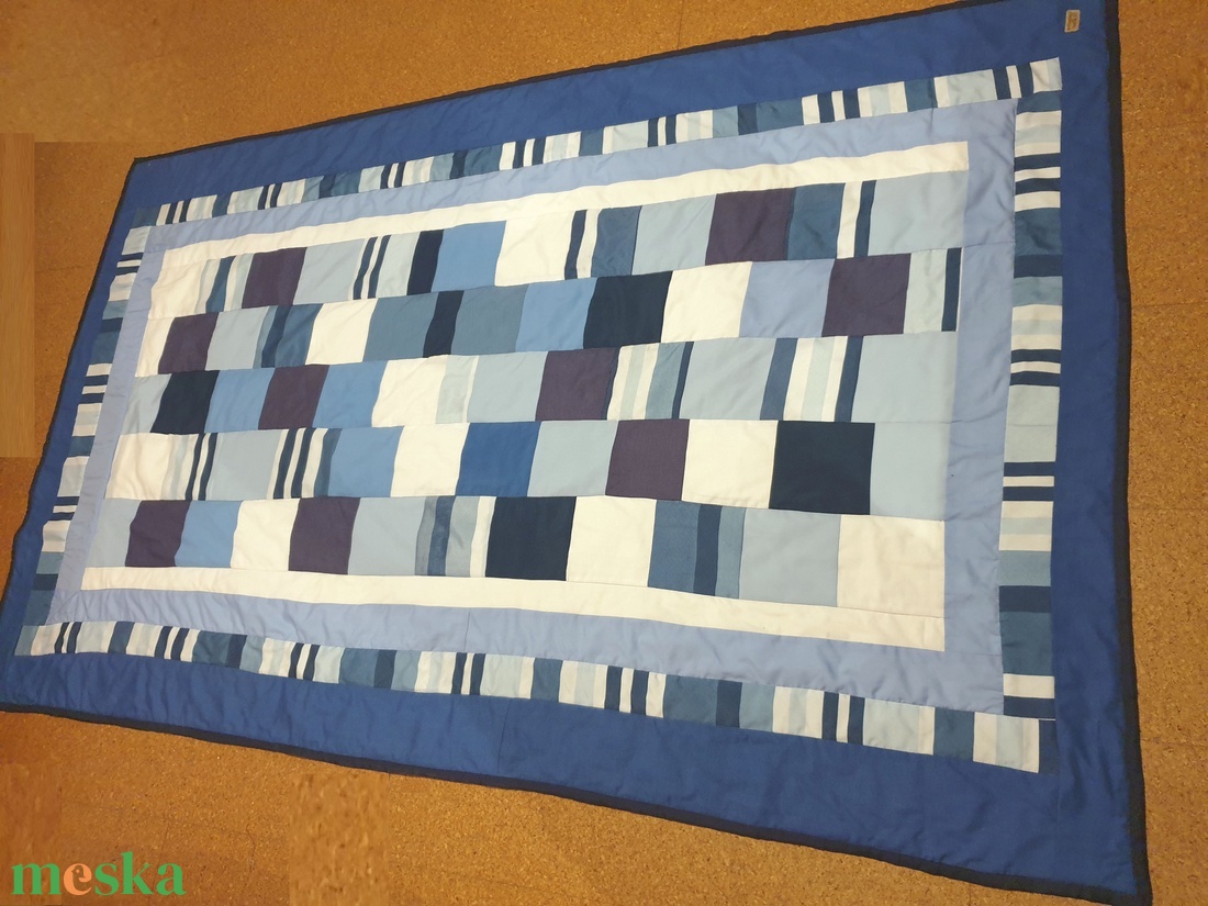 The Sea: ágytakaró, kék - fehér patchwork. Új, egyedi, kézműves termék - otthon & életmód - lakástextil - ágytakaró - Meska.hu The Sea: ágytakaró, kék - fehér patchwork. Új, egyedi, kézműves termék - otthon & életmód - lakástextil - ágytakaró - Meska.hu