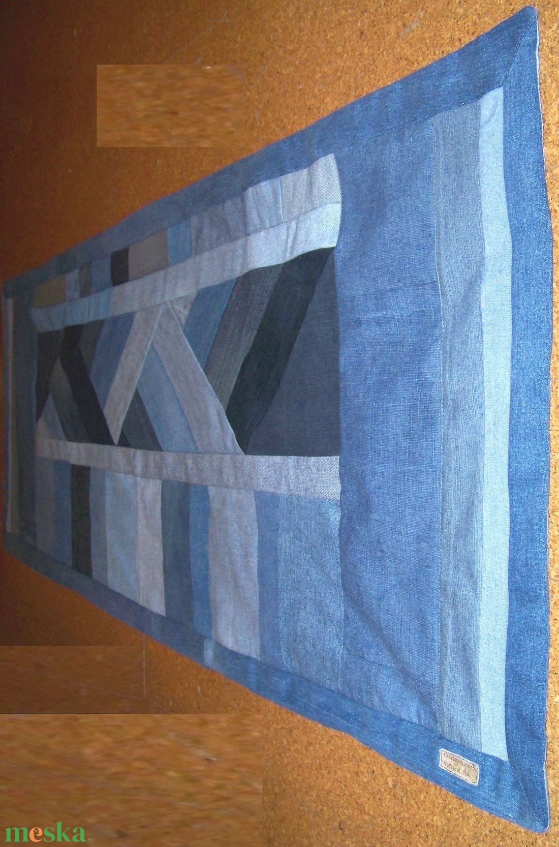Logic: falvédő, falikép, farmer patchwork. Új, egyedi, kézműves termék - otthon & életmód - lakástextil - falvédő - Meska.hu Logic: falvédő, falikép, farmer patchwork. Új, egyedi, kézműves termék - otthon & életmód - lakástextil - falvédő - Meska.hu
