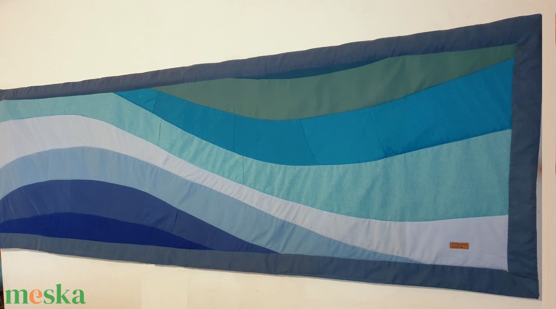 Óceán. Puha falvédő, falikép, íves patchwork, 200 cm. Új, egyedi, kézműves termék - otthon & életmód - babaszoba, gyerekszoba - falvédő gyerekszobába - Meska.hu Óceán. Puha falvédő, falikép, íves patchwork, 200 cm. Új, egyedi, kézműves termék - otthon & életmód - babaszoba, gyerekszoba - falvédő gyerekszobába - Meska.hu