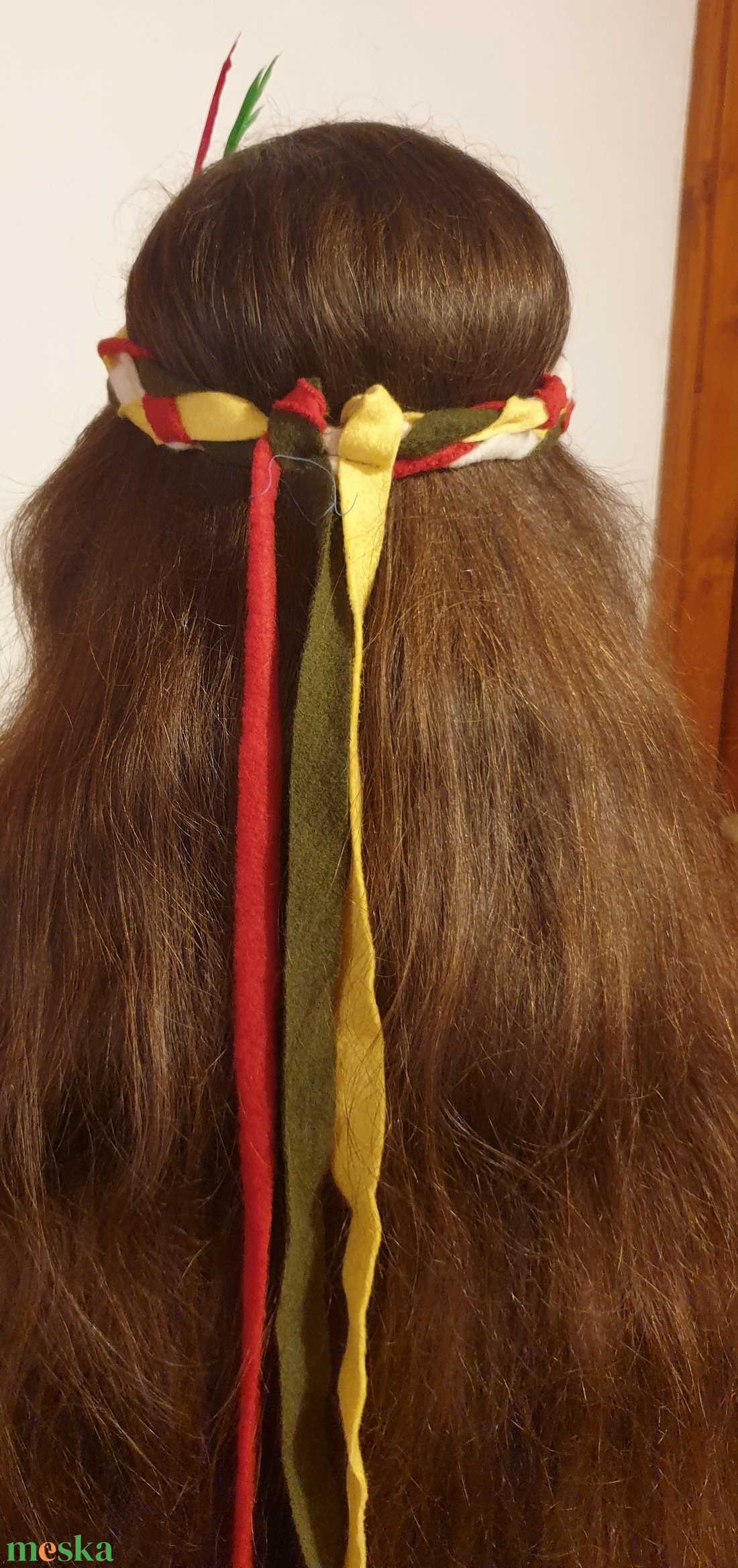 Indián fejpánt, 2 tollal. Új, egyedi, kézműves termék  - ruha & divat - jelmez & álarc - jelmez - Meska.hu