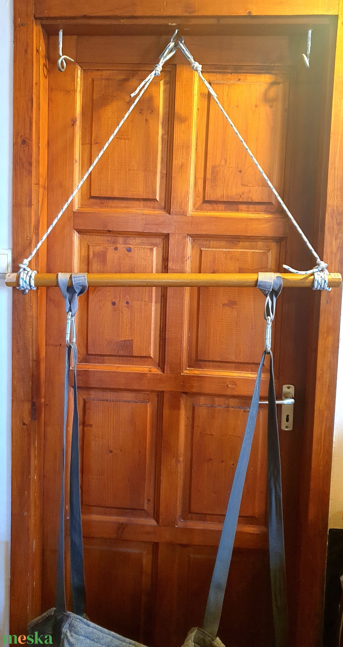 Hinta XL, húzódzkodó rúddal. Felnőttnek is, 180 kg-nál többet bír, új, egyedi, kézműves termék, ajándéknak is - játék & sport - hinta & kerti játék - Meska.hu
