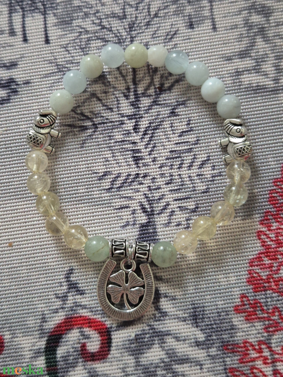 Ásványkarkötő 1 - ékszer - karkötő - ásványkarkötő - Meska.hu