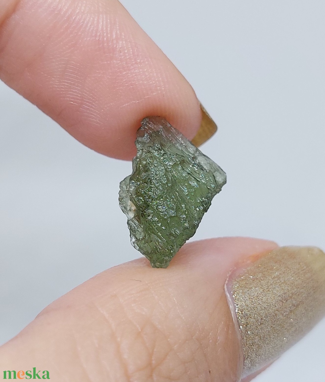 Moldavit - Valódi Moldavit nyaklánc, kivehető Moldavit Ásvány Szütyő nyakláncban (0.84g) - ékszer - nyaklánc - medálos nyaklánc - Meska.hu Moldavit - Valódi Moldavit nyaklánc, kivehető Moldavit Ásvány Szütyő nyakláncban (0.84g) - ékszer - nyaklánc - medálos nyaklánc - Meska.hu