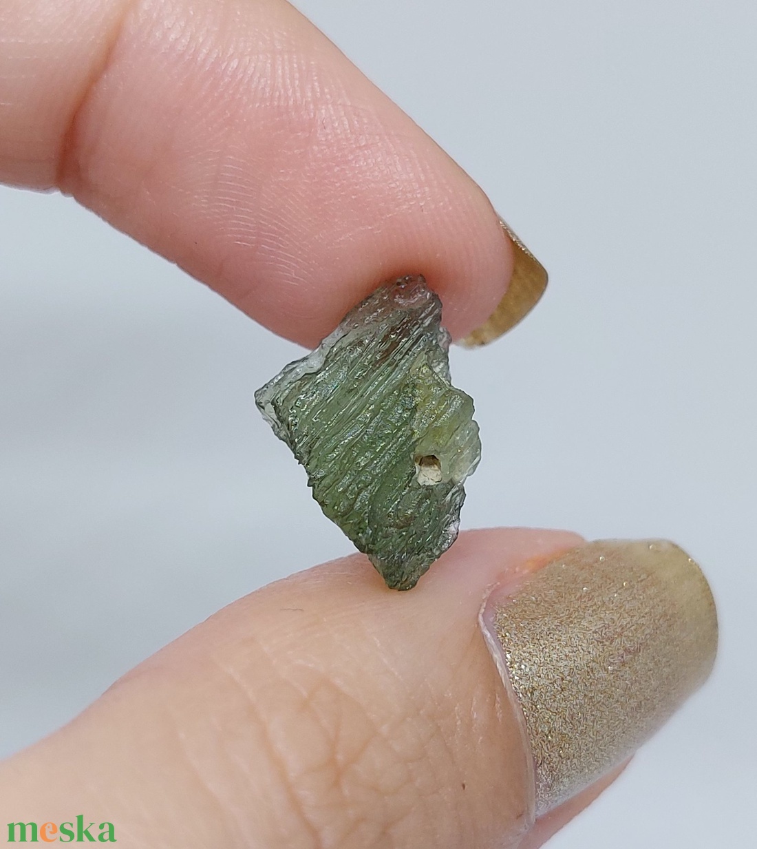 Moldavit - Valódi Moldavit nyaklánc, kivehető Moldavit Ásvány Szütyő nyakláncban (0.84g) - ékszer - nyaklánc - medálos nyaklánc - Meska.hu Moldavit - Valódi Moldavit nyaklánc, kivehető Moldavit Ásvány Szütyő nyakláncban (0.84g) - ékszer - nyaklánc - medálos nyaklánc - Meska.hu