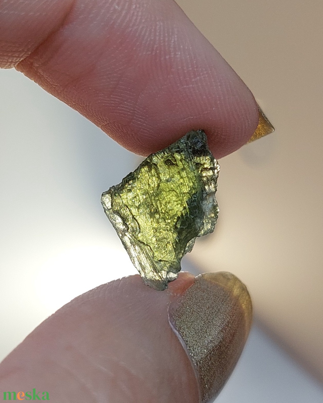 Moldavit - Valódi Moldavit nyaklánc, kivehető Moldavit Ásvány Szütyő nyakláncban (0.84g) - ékszer - nyaklánc - medálos nyaklánc - Meska.hu Moldavit - Valódi Moldavit nyaklánc, kivehető Moldavit Ásvány Szütyő nyakláncban (0.84g) - ékszer - nyaklánc - medálos nyaklánc - Meska.hu