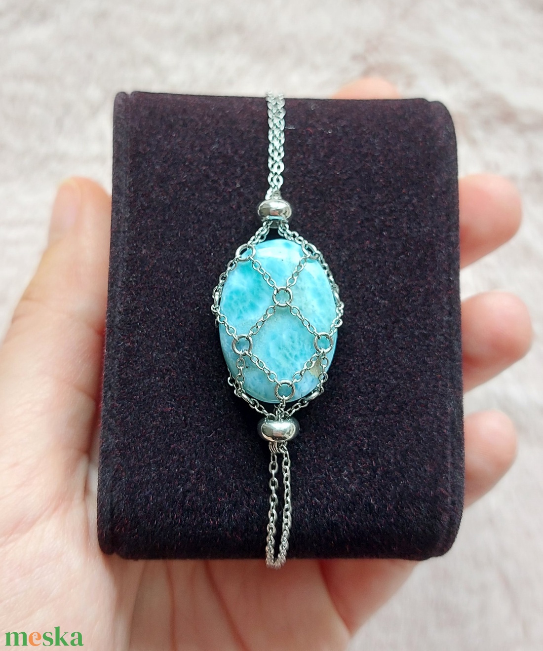 Üres nemesacél Ásvány Szütyő karkötő (ásvány nélkül) 2-es méret - ékszer - karkötő - lánc karkötő - Meska.hu Üres nemesacél Ásvány Szütyő karkötő (ásvány nélkül) 2-es méret - ékszer - karkötő - lánc karkötő - Meska.hu