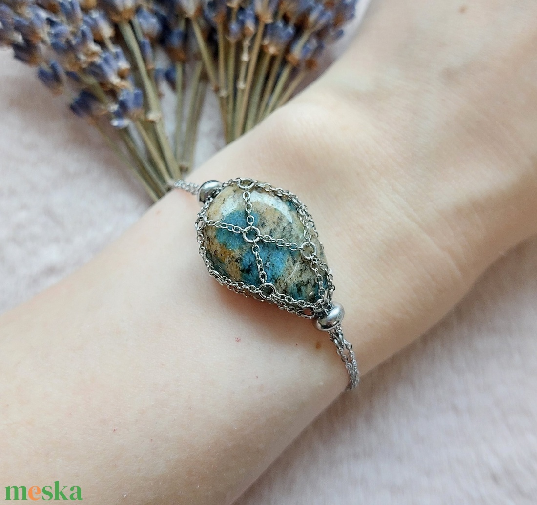 Üres nemesacél Ásvány Szütyő karkötő (ásvány nélkül) 3-as méret - ékszer - karkötő - lánc karkötő - Meska.hu Üres nemesacél Ásvány Szütyő karkötő (ásvány nélkül) 3-as méret - ékszer - karkötő - lánc karkötő - Meska.hu