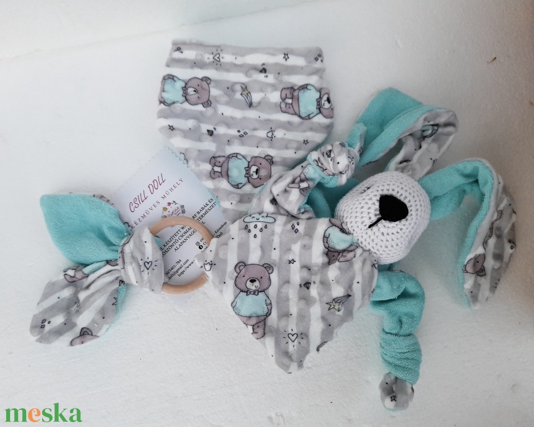 4 részes Babaváró-Babaköszöntő ajándék  - ékszer - fülbevaló - fülékszer - Meska.hu