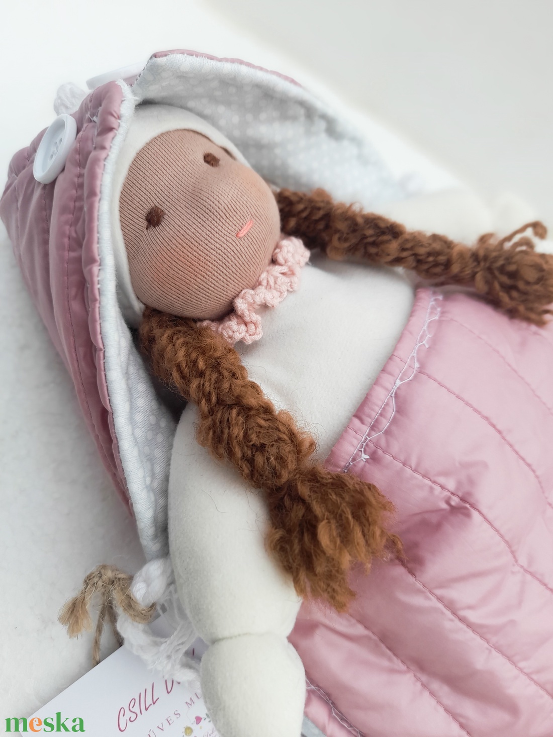 Cipelős Pihe puha Waldorf nyunyóbaba táskában - játék & sport - baba & babaház - babaruha, babakellék - Meska.hu Cipelős Pihe puha Waldorf nyunyóbaba táskában - játék & sport - baba & babaház - babaruha, babakellék - Meska.hu