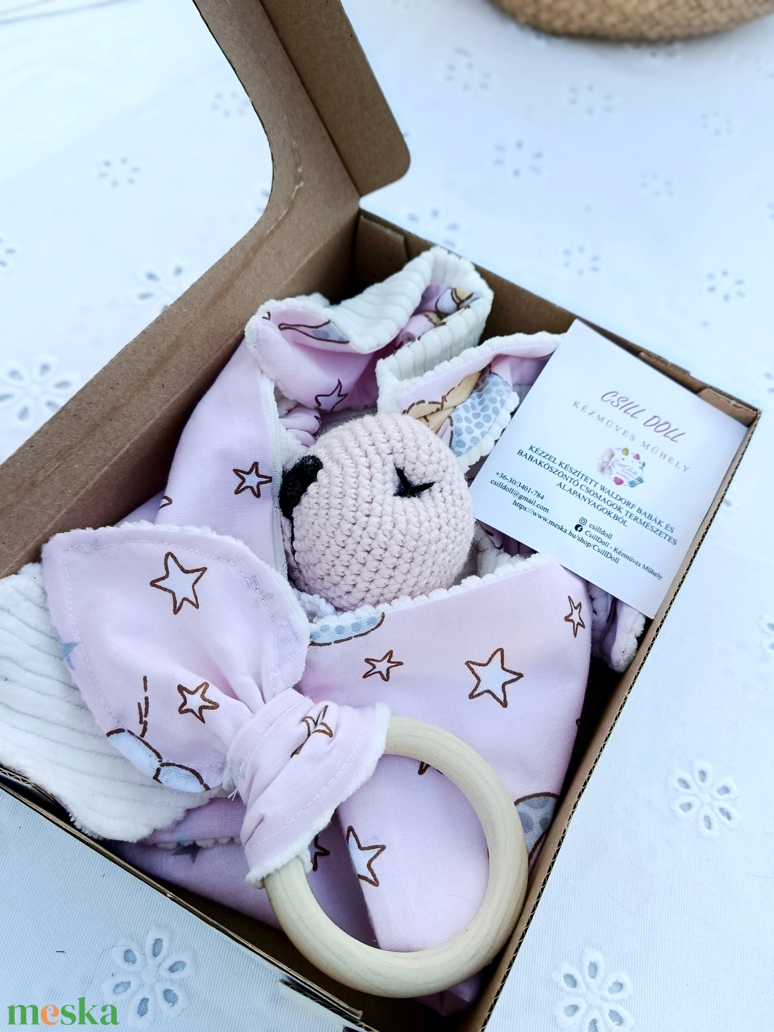 Három részes Babaváró-Babaköszöntő ajándék szett kislányoknak  - játék & sport - babalátogató ajándékcsomag - Meska.hu Három részes Babaváró-Babaköszöntő ajándék szett kislányoknak  - játék & sport - babalátogató ajándékcsomag - Meska.hu