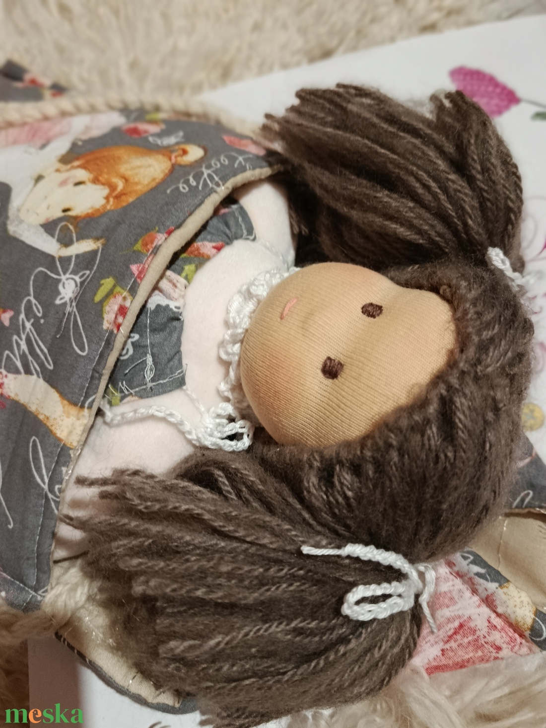 Hurcibálós Waldorf manóbaba a kis barát aki mindig kéznél van - játék & sport - baba & babaház - babaruha, babakellék - Meska.hu