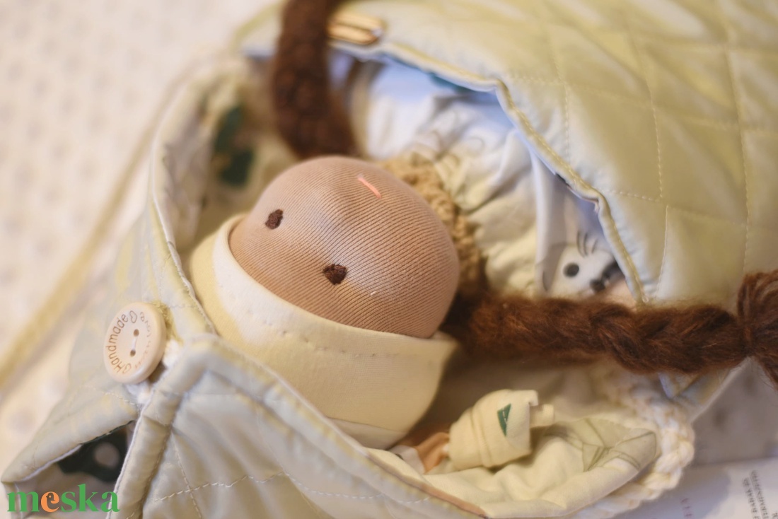 Hurcibálós Waldorf manóbaba a kis barát aki mindig kéznél van - játék & sport - baba & babaház - babaruha, babakellék - Meska.hu