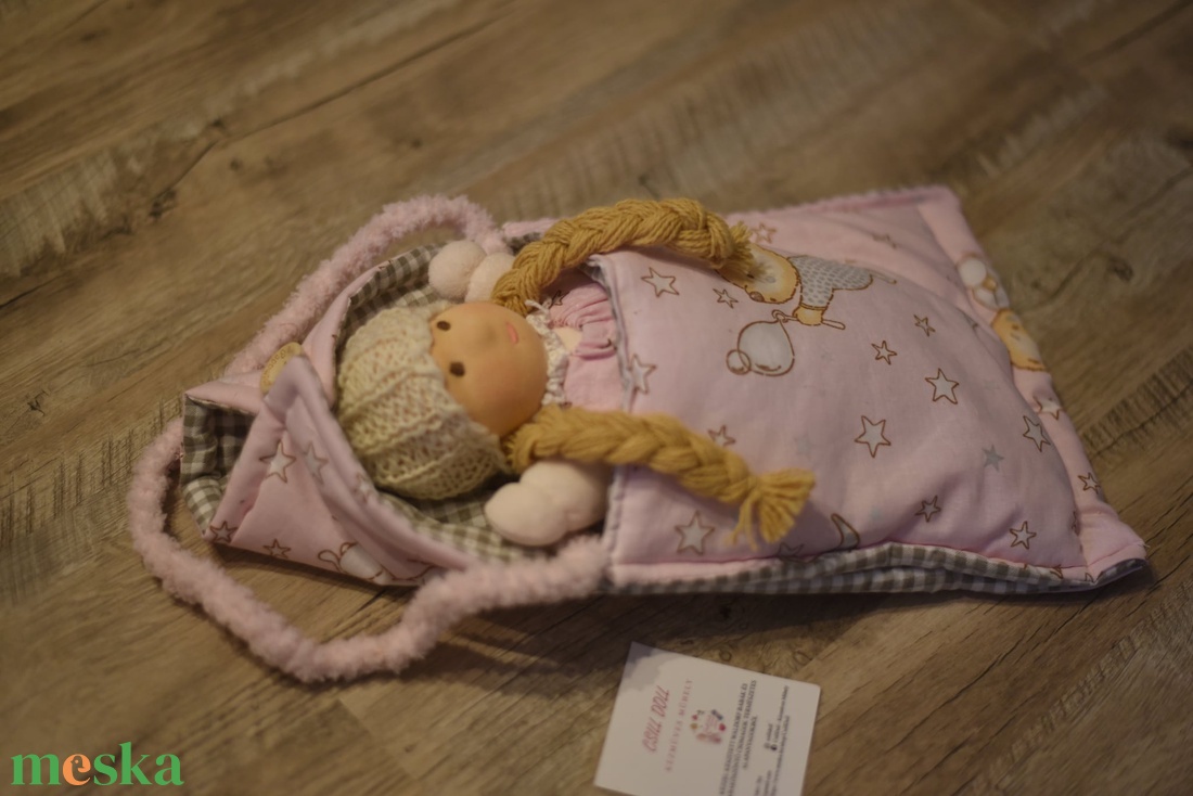 Hurcibálós Waldorf manóbaba a kis barát aki mindig kéznél van - játék & sport - baba & babaház - babaruha, babakellék - Meska.hu