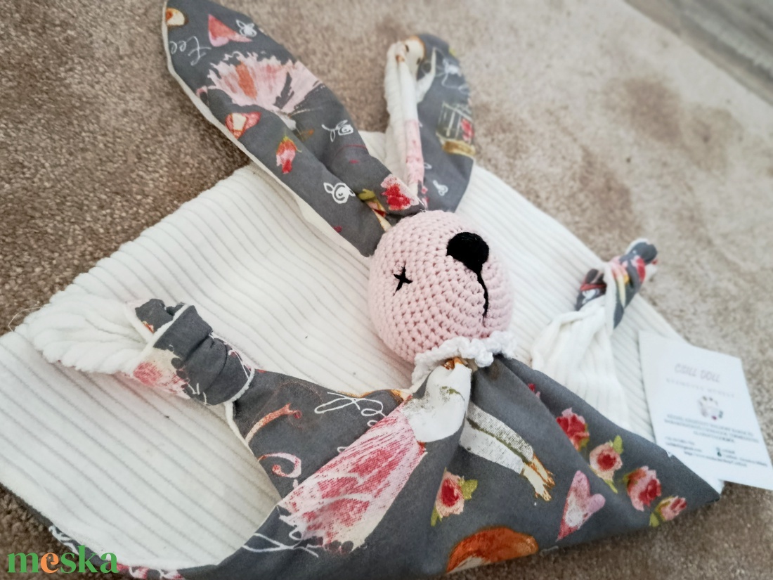 Igazi csajos nyuszis nyunyóka bármilyen alkalomra - baba - mama - babalátogató ajándékcsomag - Meska.hu