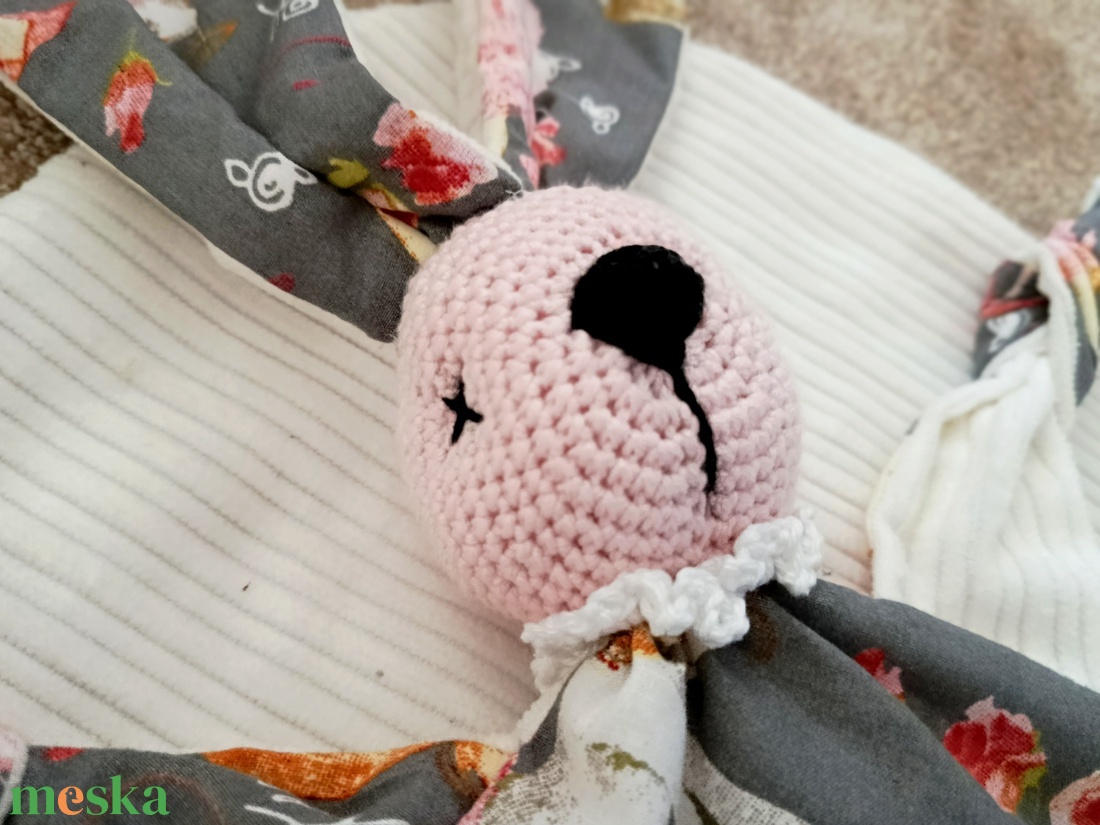 Igazi csajos nyuszis nyunyóka bármilyen alkalomra - baba - mama - babalátogató ajándékcsomag - Meska.hu