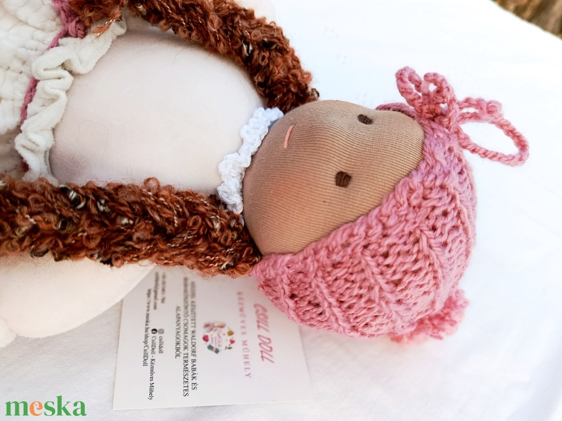 Waldorf manóbaba barát a mindennapokra - játék & sport - baba & babaház - játékbaba, babakellék - Meska.hu