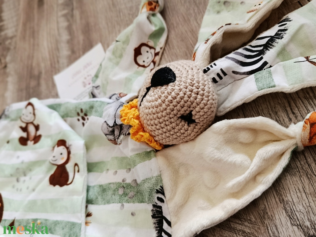 Kedves kis állatkás három részes nyunyókás szett Babaköszöntésre - baba - mama - babalátogató ajándékcsomag - Meska.hu