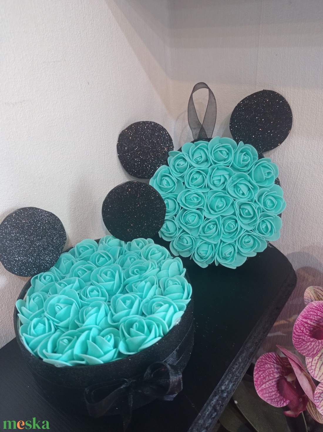 Akciós Mickey rózsabox és ajtódísz/falidísz menta - játék & sport - babalátogató ajándékcsomag - Meska.hu Akciós Mickey rózsabox és ajtódísz/falidísz menta - játék & sport - babalátogató ajándékcsomag - Meska.hu