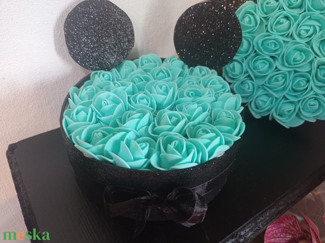 Akciós Mickey rózsabox és ajtódísz/falidísz menta - játék & sport - babalátogató ajándékcsomag - Meska.hu Akciós Mickey rózsabox és ajtódísz/falidísz menta - játék & sport - babalátogató ajándékcsomag - Meska.hu