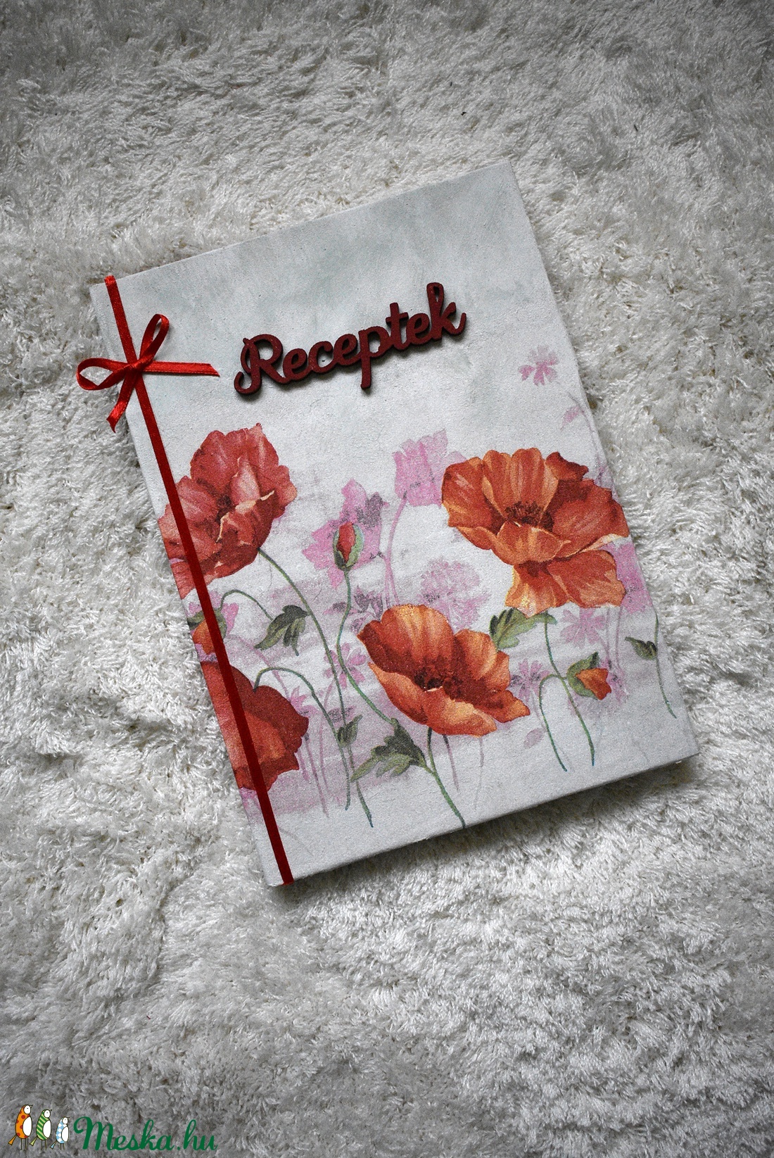 Pipacsos notesz -  - Meska.hu