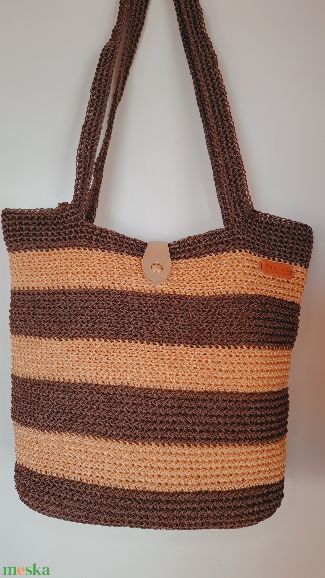 Horgolt kézitáska - táska & tok - kézitáska & válltáska - alkalmi táska - Meska.hu