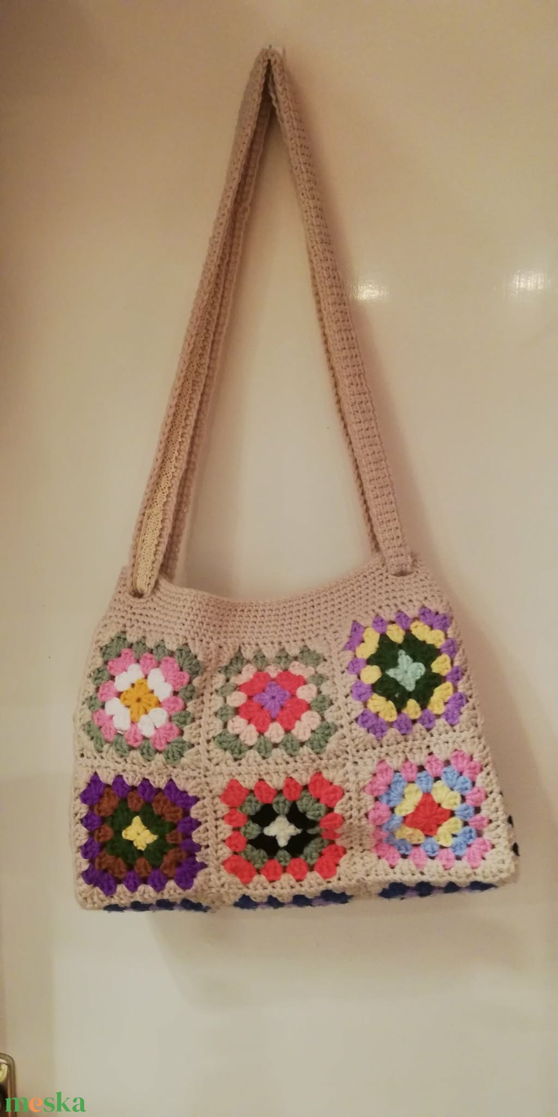 Horgolt táska. - táska & tok - kézitáska & válltáska - válltáska - Meska.hu