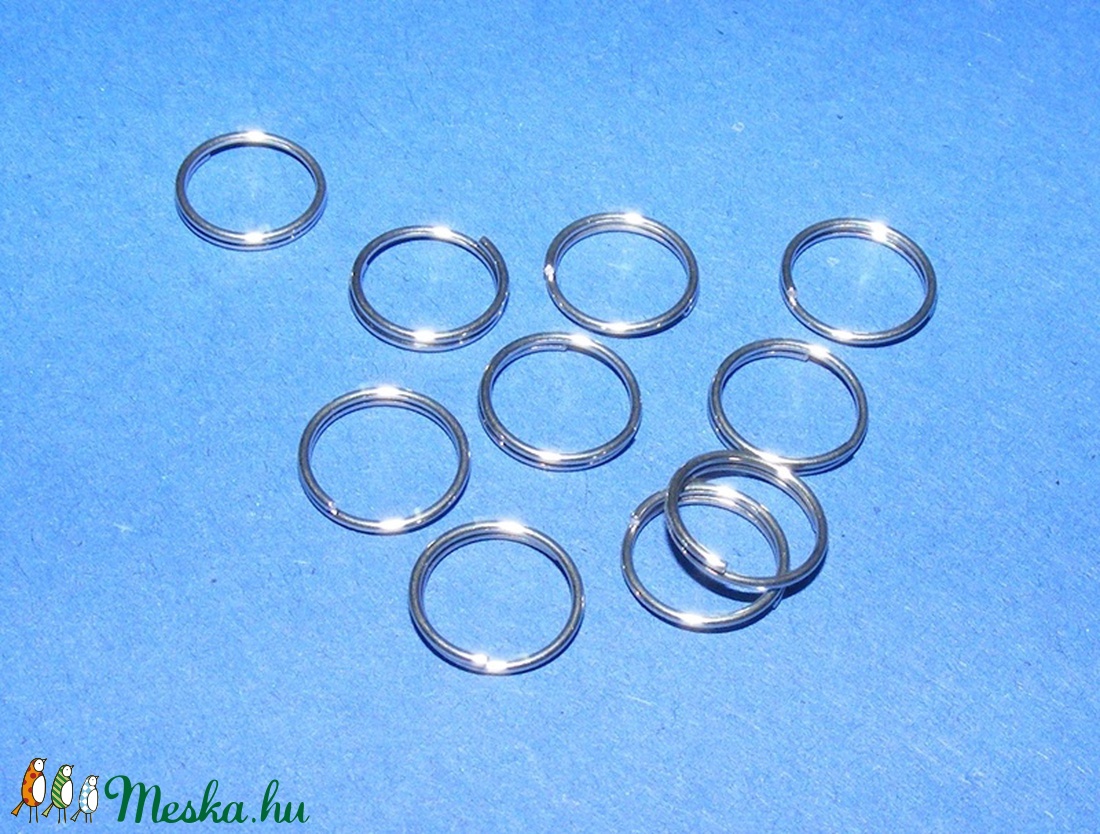 Nemesacél szerelőkarika (STAS-12 minta/10 db) - 8 mm - gyöngy, ékszerkellék - Meska.hu Nemesacél szerelőkarika (STAS-12 minta/10 db) - 8 mm - gyöngy, ékszerkellék - Meska.hu