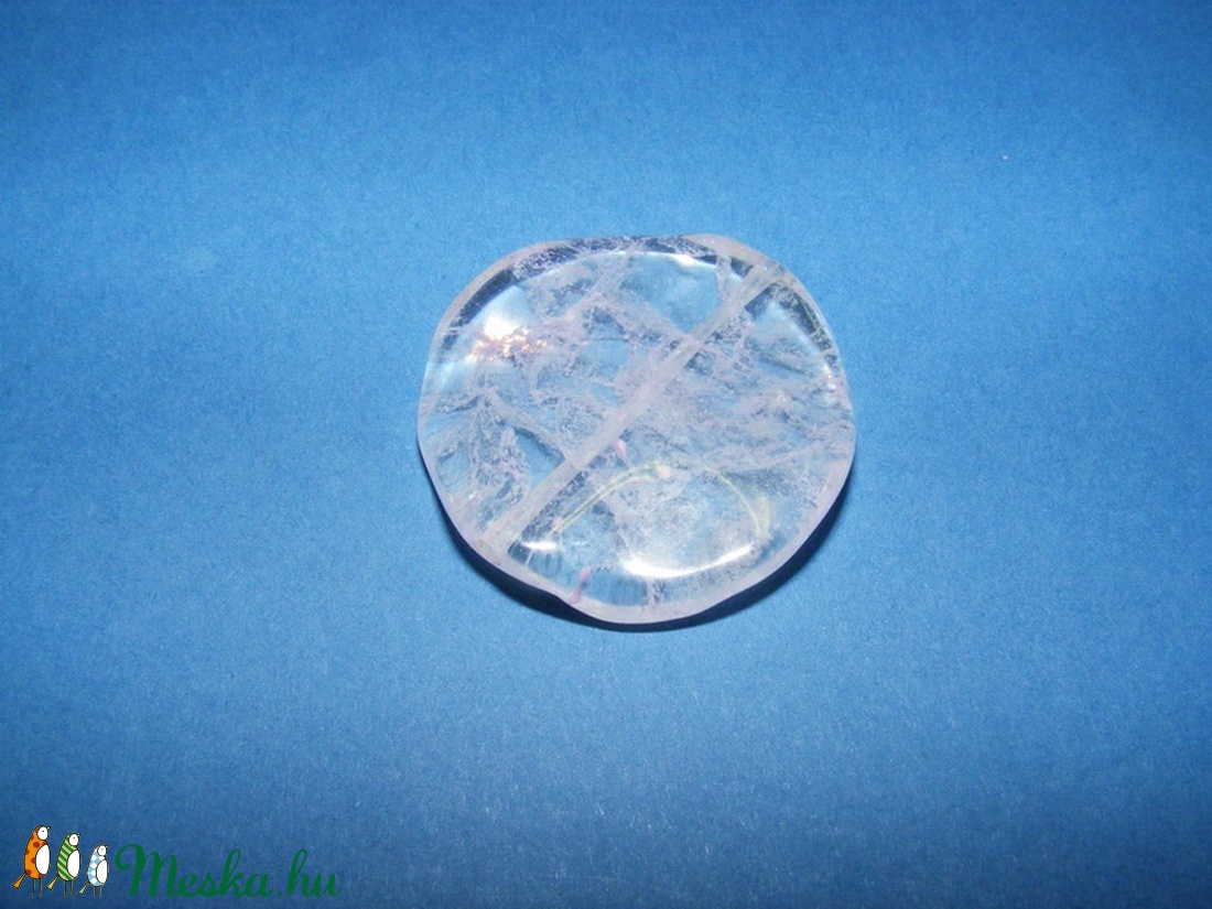 Ásványgyöngy-109 ( 30 mm/2 db) - átlátszó/fehér hullámos kerek - gyöngy, ékszerkellék - Meska.hu Ásványgyöngy-109 ( 30 mm/2 db) - átlátszó/fehér hullámos kerek - gyöngy, ékszerkellék - Meska.hu