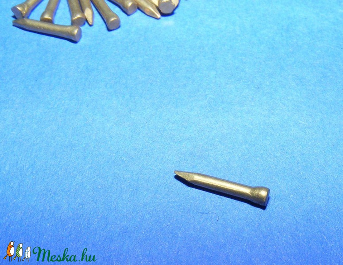 Szög-2 (10x1,5 mm/20 db) - bognár, arany - csat, karika, zár - Meska.hu Szög-2 (10x1,5 mm/20 db) - bognár, arany - csat, karika, zár - Meska.hu