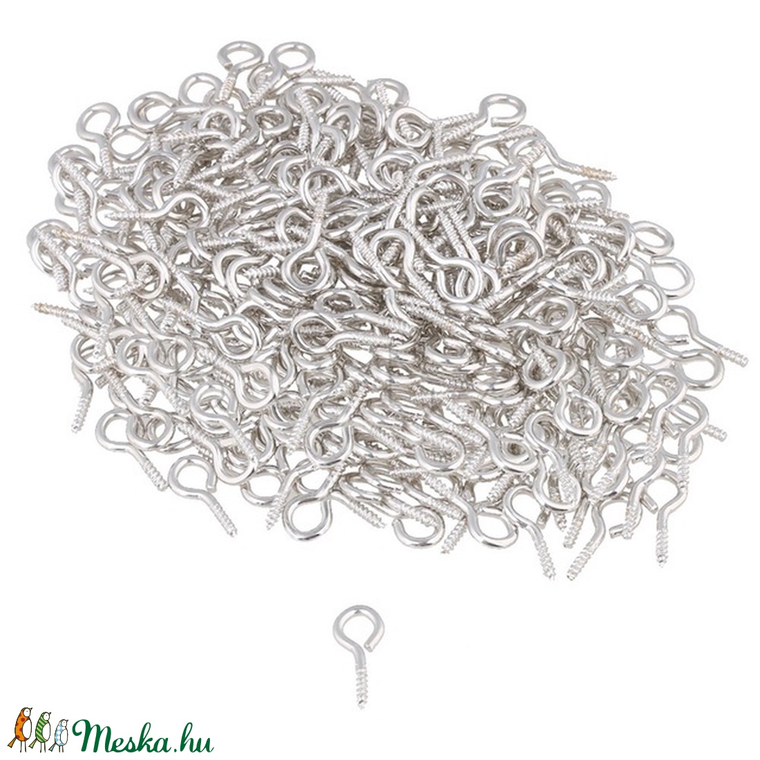 Szemes csavar (1061/H minta/20 db) - 3x22 mm - csat, karika, zár - Meska.hu Szemes csavar (1061/H minta/20 db) - 3x22 mm - csat, karika, zár - Meska.hu