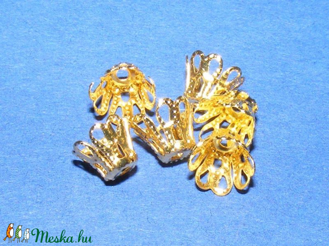 Gyöngykupak (31. minta/4 db) - 7 mm - gyöngy, ékszerkellék - egyéb alkatrész - Meska.hu Gyöngykupak (31. minta/4 db) - 7 mm - gyöngy, ékszerkellék - egyéb alkatrész - Meska.hu
