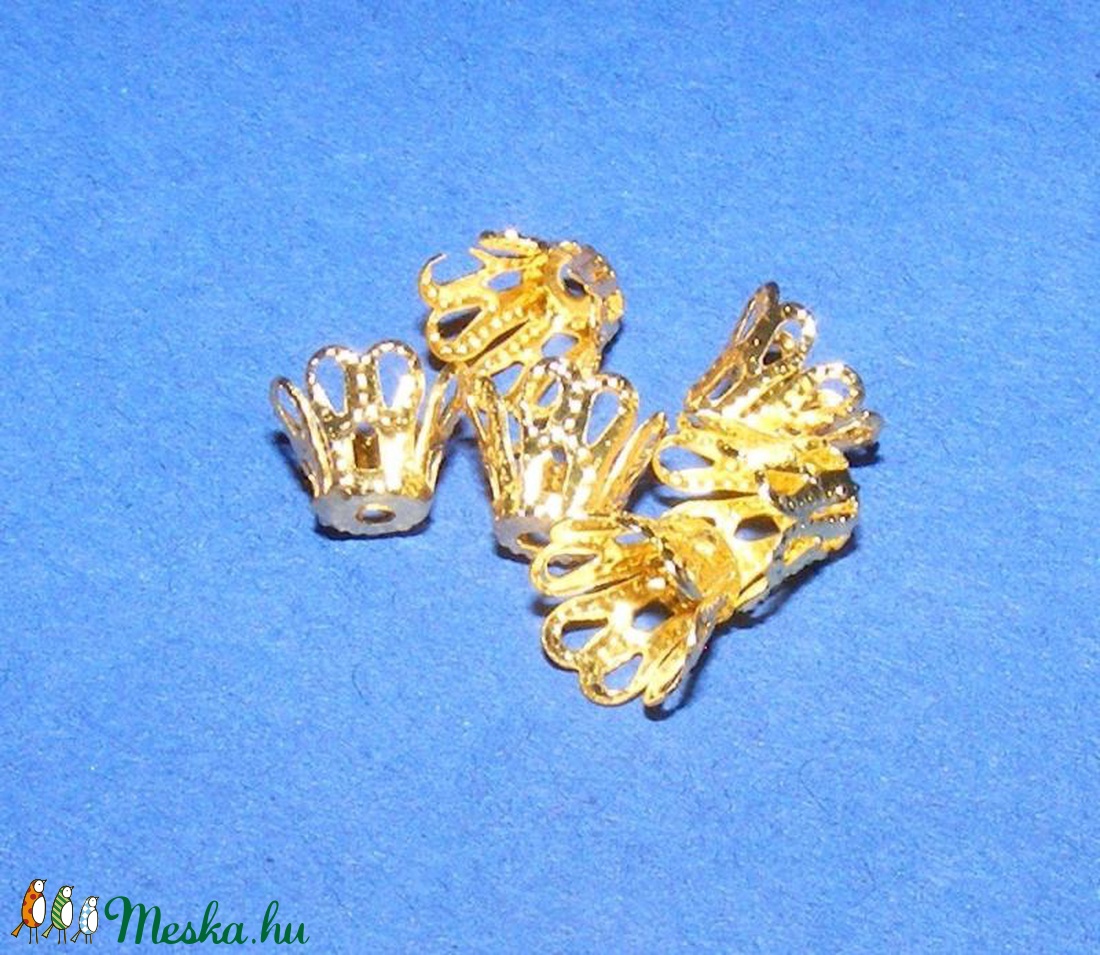 Gyöngykupak (31. minta/4 db) - 7 mm - gyöngy, ékszerkellék - egyéb alkatrész - Meska.hu Gyöngykupak (31. minta/4 db) - 7 mm - gyöngy, ékszerkellék - egyéb alkatrész - Meska.hu