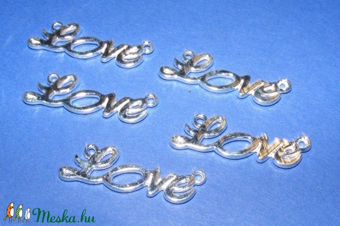 Köztes (671. minta/1 db) - love - gyöngy, ékszerkellék - Meska.hu Köztes (671. minta/1 db) - love - gyöngy, ékszerkellék - Meska.hu