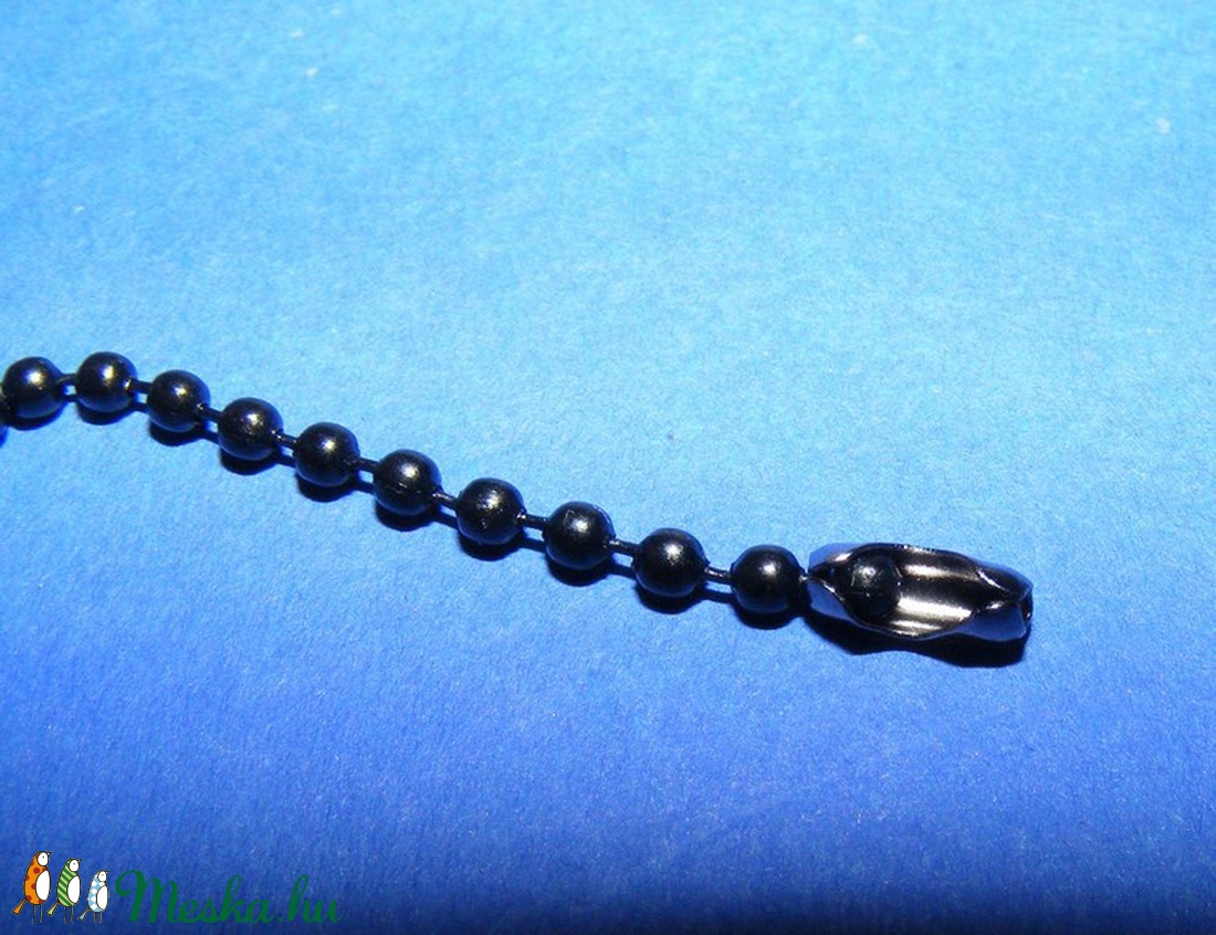 Golyóslánc kapocs (332/F minta/1 db) - 2-2,4 mm - gyöngy, ékszerkellék - Meska.hu Golyóslánc kapocs (332/F minta/1 db) - 2-2,4 mm - gyöngy, ékszerkellék - Meska.hu