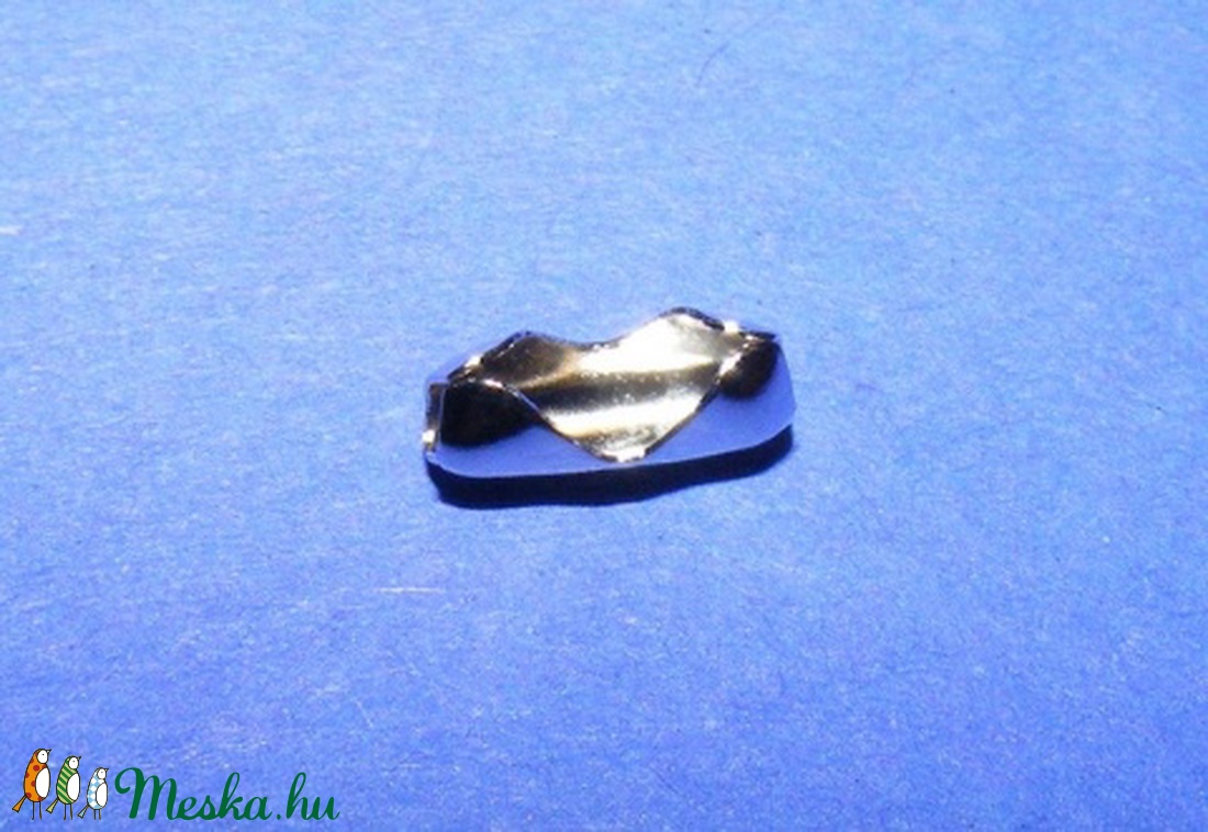 Golyóslánc kapocs (339/B minta/1 db) - 1,5 mm - gyöngy, ékszerkellék - Meska.hu Golyóslánc kapocs (339/B minta/1 db) - 1,5 mm - gyöngy, ékszerkellék - Meska.hu
