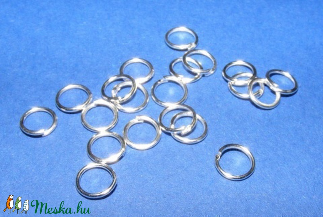 Szerelőkarika (1000/D minta/20 db) - 6x1 mm - gyöngy, ékszerkellék - Meska.hu Szerelőkarika (1000/D minta/20 db) - 6x1 mm - gyöngy, ékszerkellék - Meska.hu