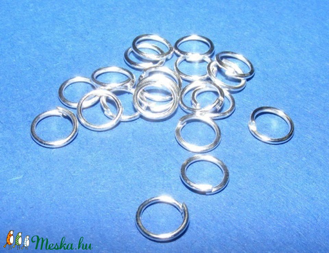 Szerelőkarika (1000/D minta/20 db) - 6x1 mm - gyöngy, ékszerkellék - Meska.hu Szerelőkarika (1000/D minta/20 db) - 6x1 mm - gyöngy, ékszerkellék - Meska.hu