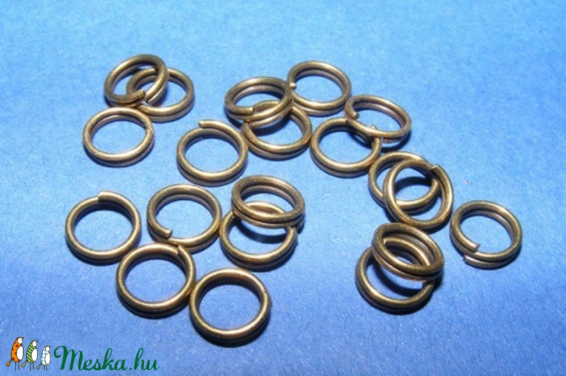 Szerelőkarika (1003. minta/20 db) - 6 mm - gyöngy, ékszerkellék - Meska.hu Szerelőkarika (1003. minta/20 db) - 6 mm - gyöngy, ékszerkellék - Meska.hu