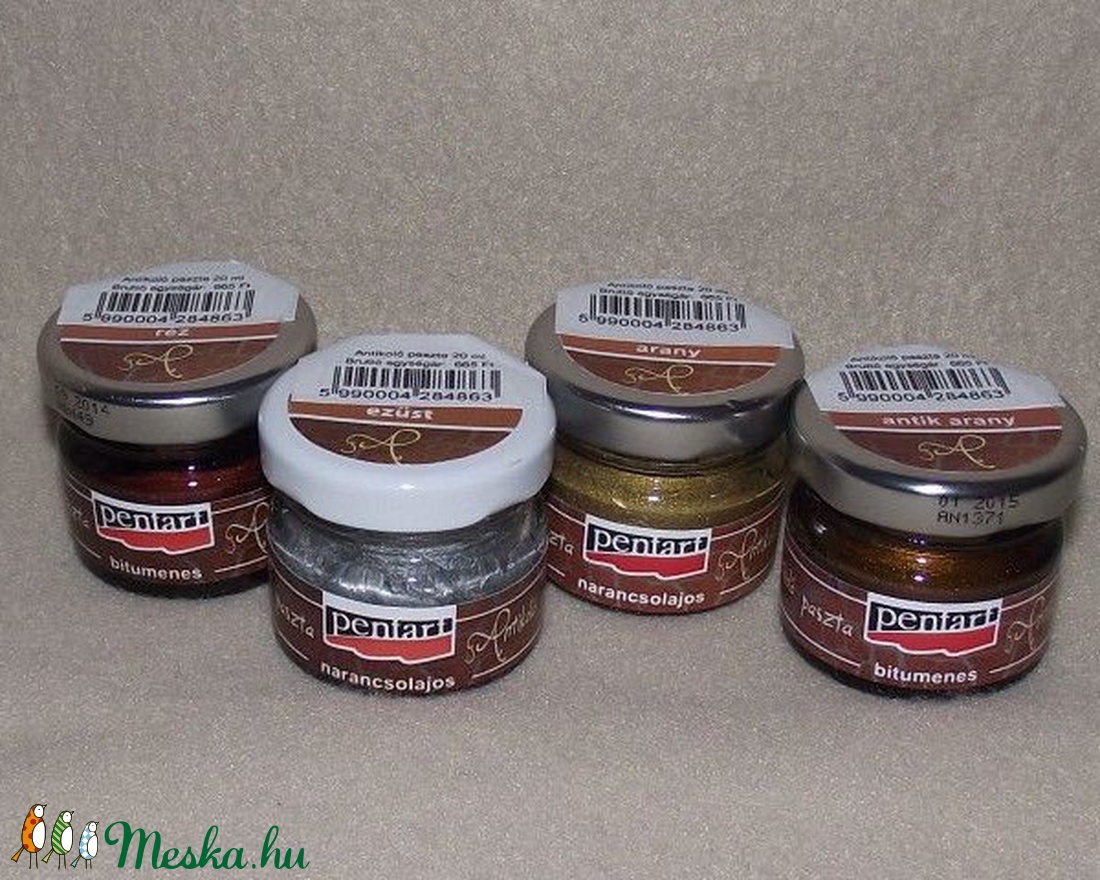 Pentart narancsolajos antikoló paszta (20 ml/1 db) - arany - festék - Meska.hu Pentart narancsolajos antikoló paszta (20 ml/1 db) - arany - festék - Meska.hu