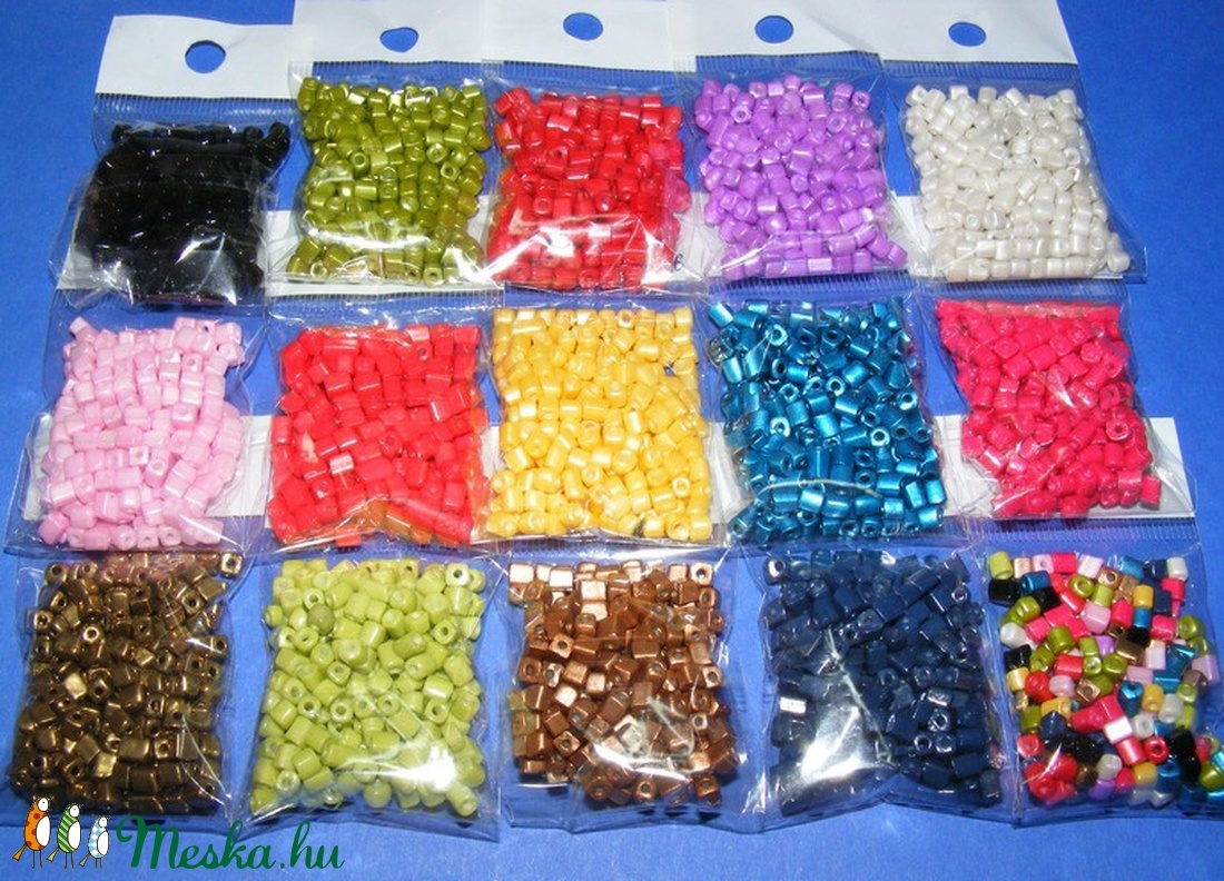 Szögletes gyöngy (37. minta/15 g) - metál arany - gyöngy, ékszerkellék - Meska.hu Szögletes gyöngy (37. minta/15 g) - metál arany - gyöngy, ékszerkellék - Meska.hu