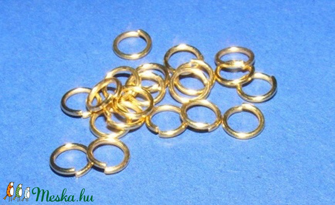 Szerelőkarika (1012/E minta/20 db) - 4x0,7 mm - gyöngy, ékszerkellék - Meska.hu Szerelőkarika (1012/E minta/20 db) - 4x0,7 mm - gyöngy, ékszerkellék - Meska.hu