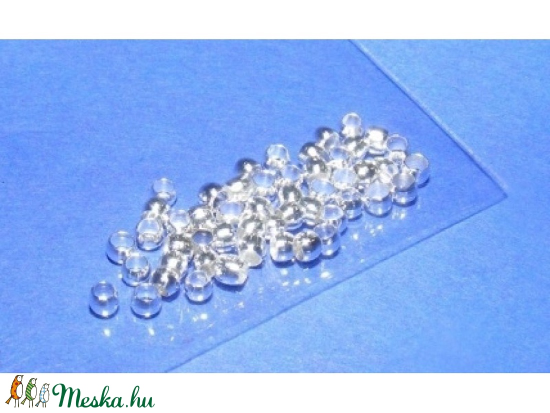 Nemesacél stopper (STAS-67 minta/20 db) - 2,5x2 mm - gyöngy, ékszerkellék - Meska.hu Nemesacél stopper (STAS-67 minta/20 db) - 2,5x2 mm - gyöngy, ékszerkellék - Meska.hu
