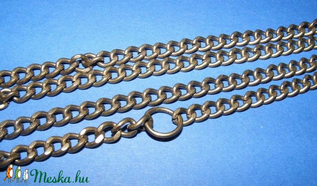 Szerelt lánc (10. minta/1 db) - 7,5x5,5x1,5 mm (erős) - gyöngy, ékszerkellék - Meska.hu Szerelt lánc (10. minta/1 db) - 7,5x5,5x1,5 mm (erős) - gyöngy, ékszerkellék - Meska.hu