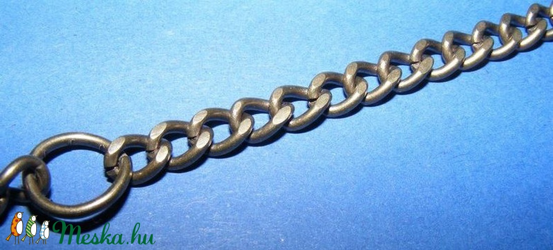 Szerelt lánc (10. minta/1 db) - 7,5x5,5x1,5 mm (erős) - gyöngy, ékszerkellék - Meska.hu Szerelt lánc (10. minta/1 db) - 7,5x5,5x1,5 mm (erős) - gyöngy, ékszerkellék - Meska.hu