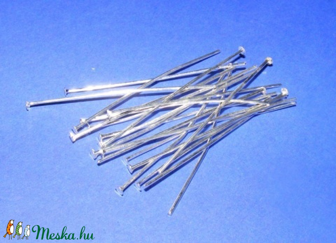 Nemesacél talpas szerelőpálca (STAS-57 minta/10 db) - 50 mm - gyöngy, ékszerkellék - Meska.hu Nemesacél talpas szerelőpálca (STAS-57 minta/10 db) - 50 mm - gyöngy, ékszerkellék - Meska.hu