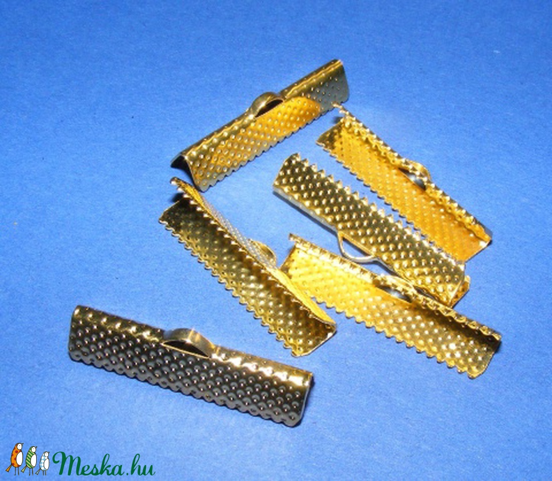 Szalagvég (31 minta/1 db) - 30x8x5 mm - gyöngy, ékszerkellék - Meska.hu Szalagvég (31 minta/1 db) - 30x8x5 mm - gyöngy, ékszerkellék - Meska.hu